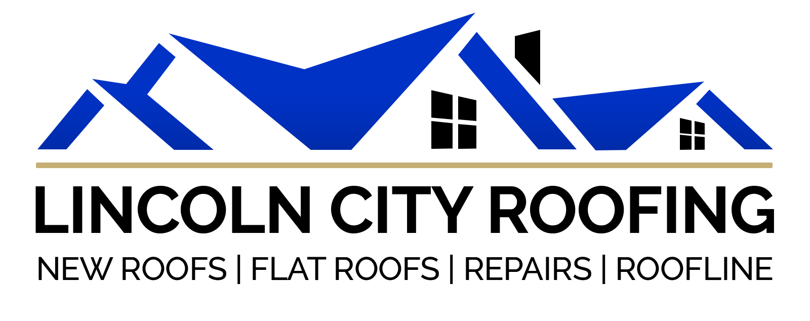 Lincoln City Roofing Logo